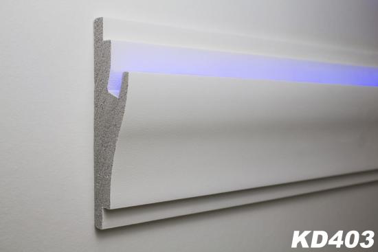 3d lichtleiste kd403 für indirekte beleuchtung