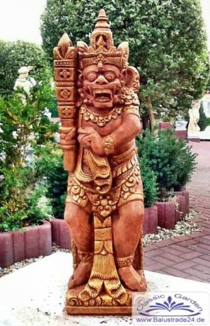 Gartenfigur Inka Steinfigur