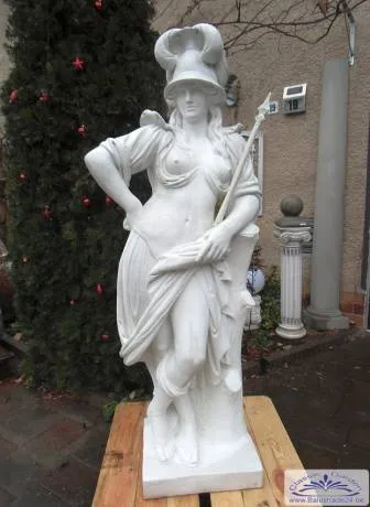 Römische Skulptur der römischen Figur Minevra