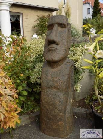 Moai Skulpturen Gartenfiguren aus Beton