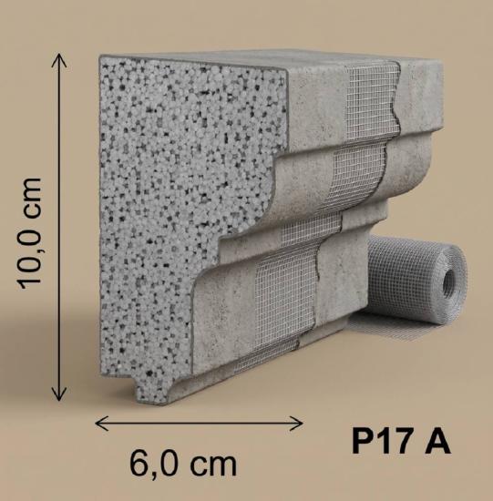 Fassadenstuck Fensterbekrönung Profile Styroporstuck Fensterstuck Leisten P17A