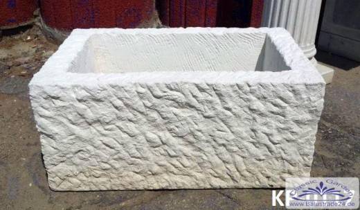 sandstein pflanztrog aus beton