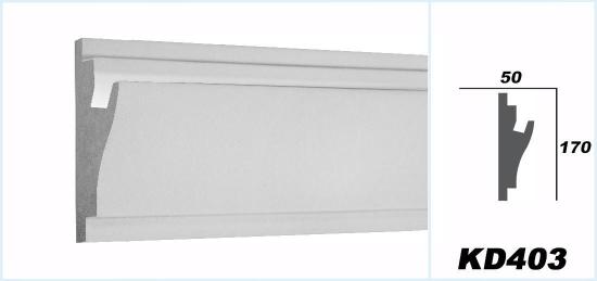 maßskizze lichtleiste kd403