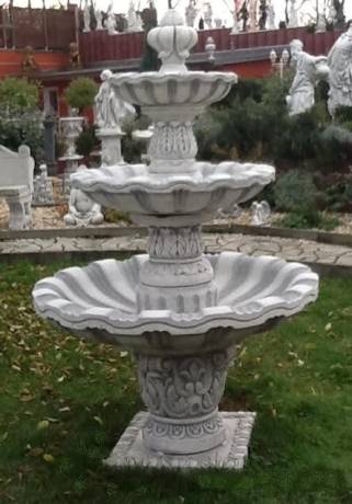 Gartenbrunnen aus Beton Kunststein