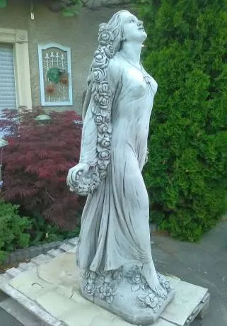moderne erotische Gartenfigurn Frau Gartenfigur Statue Figur Gartendeko