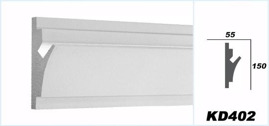 maßskizze lichtleiste kd402