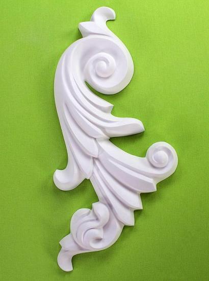 Wand | Decken Zierstuck Elemente Innen | Fassaden Stuck Zierelemente 190x415mm