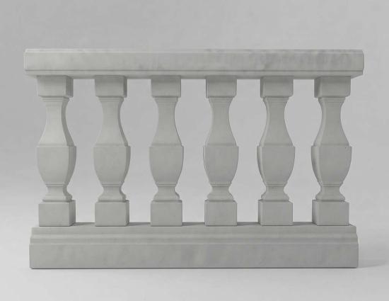 TYP-06 PLUS Balustraden Geländer 90cm quadratische Baluster Säulen 90cm