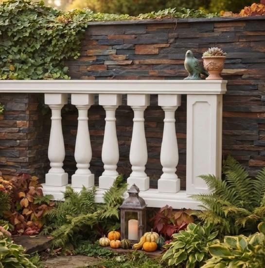TYP-07 Balustraden Geländer Weißbeton Baluster Säule