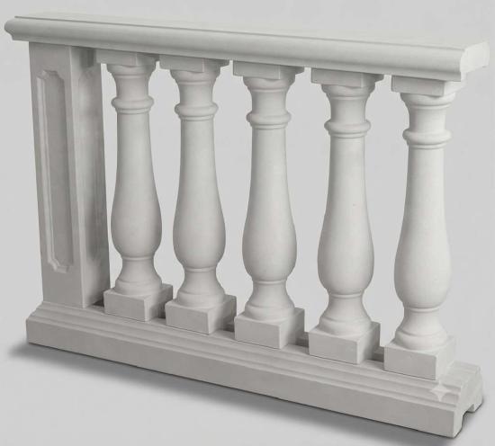 Typ-11 Balustraden Geländer klassische Säulen 92cm