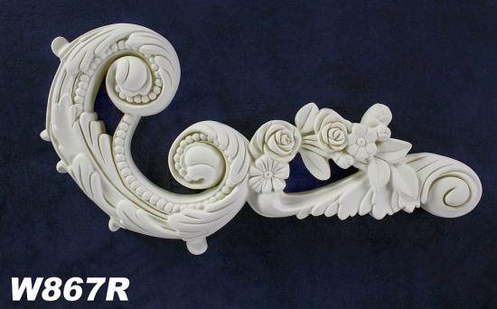 Zierstuck Dekor Elemente Rechts