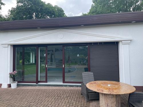 Fassadenstuck Pilaster 30cm Säule kanneliert Styropor Stuckprofil Styroporstuck PLA300K