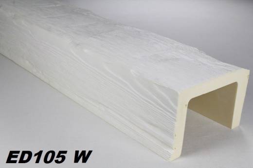 ED105W Deckenbalken mit Holzimitat Oberfläche 130x190mm aus PU