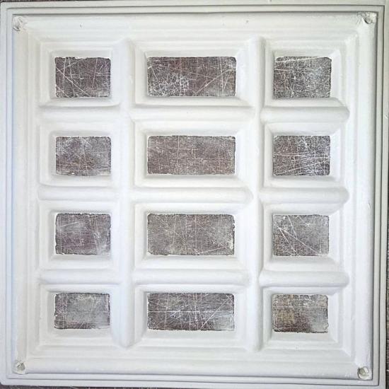 Wand Ziergitter aus Gips für Lüftungsschacht Abdeckung