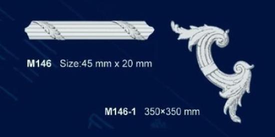 Zier Stuckbogen zu Leiste