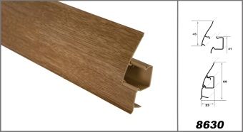 8630 Holzoptik braun