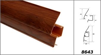 8643 Holzoptik Erle dunkel