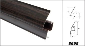 8695 Holzoptik Mahagoni dunkel