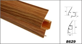 8629 Holzoptik Eiche rot