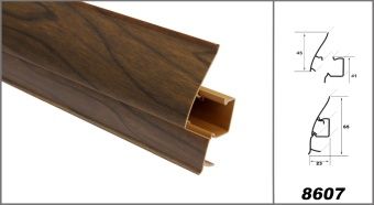 8607 Holzoptik Nussbaum