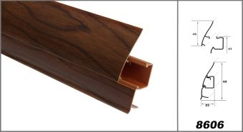 8606 Holzoptik Nussbaum dunkel