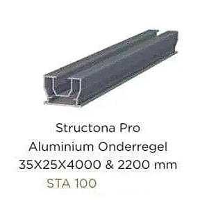 ALU Profil 35x25x4000mm