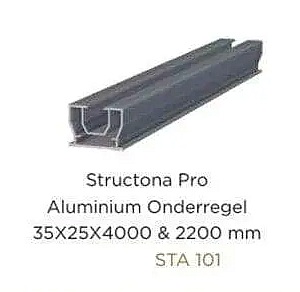 ALU Profil 35x25x2200mm