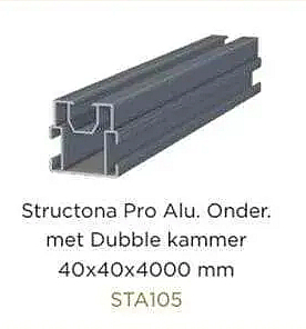 ALU Profil 40x40x4000mm