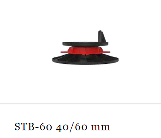 Stelzlager STB-60 40/60 mm