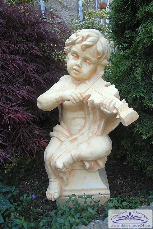 Engel Figur spielt Geige ca.11,5 cm groß Haus & Garten Dekoration 