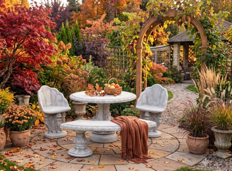 Gartenmöbel Sitzgruppe Gartentisch 2 Sessel Stühle 1 Gartenbank 532kg
