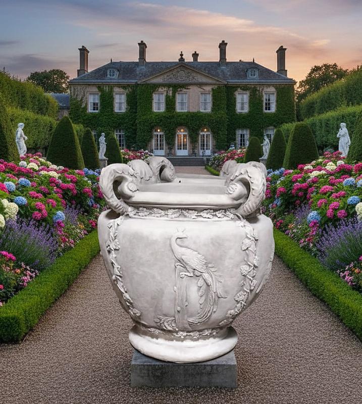 Henkel Ziervase mit Fasan