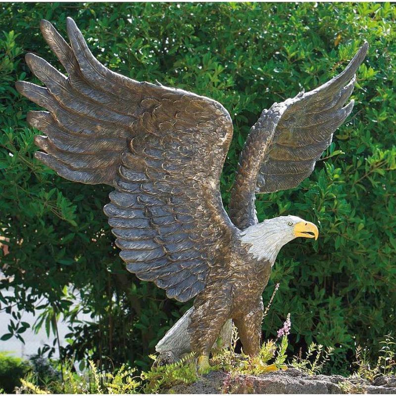Weißkopfseeadler Bronzefigur