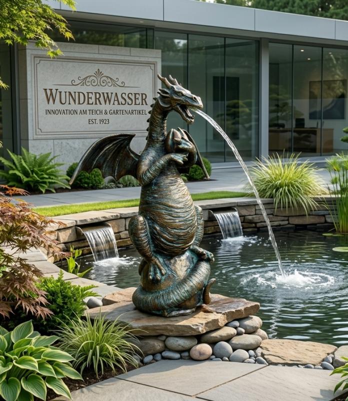 Bronze Figur Drachen Figur