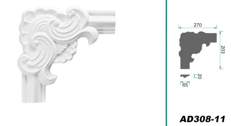 Decken Wandleisten Ecken Dekor Element