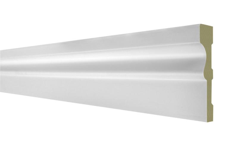 Polyurethan flache Leiste für Decke und Wand