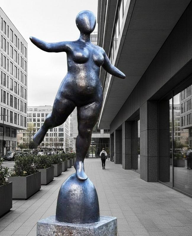 Ballerina-Molly-Bronze-Figur