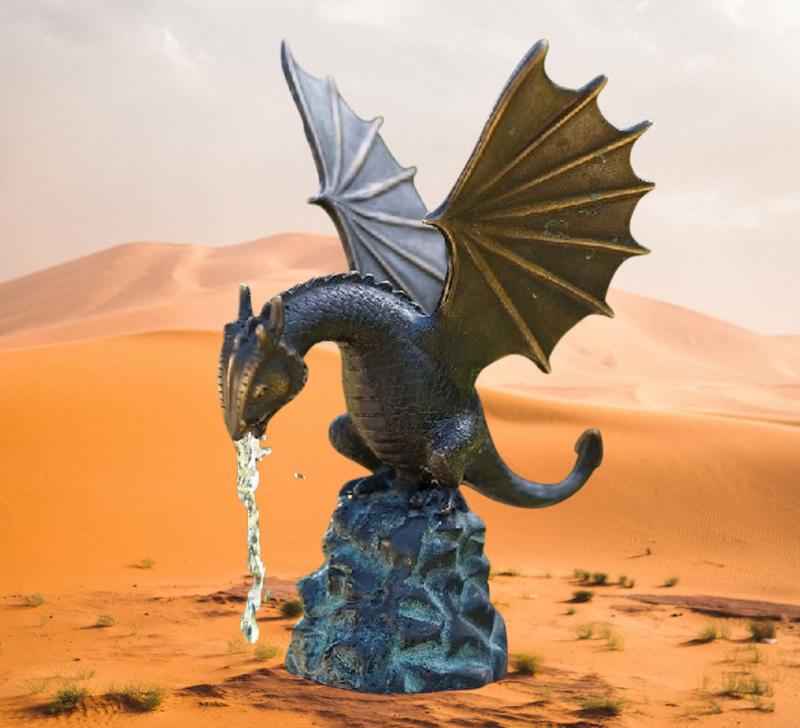 Bronze Garten Figur brüllender Hirsch