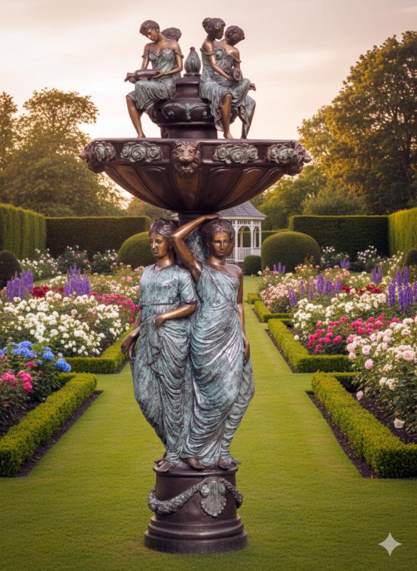 Garten Springbrunnen