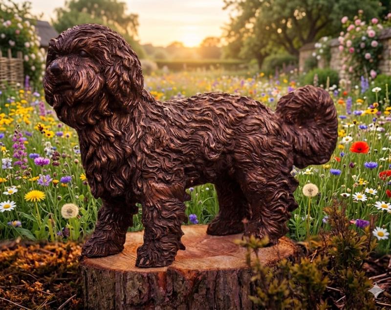 Eisvogel Bronze Figur Tierfigur