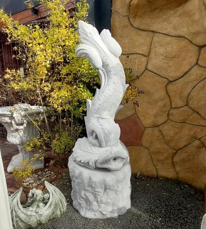 Pool Gartenteich Figur Fisch