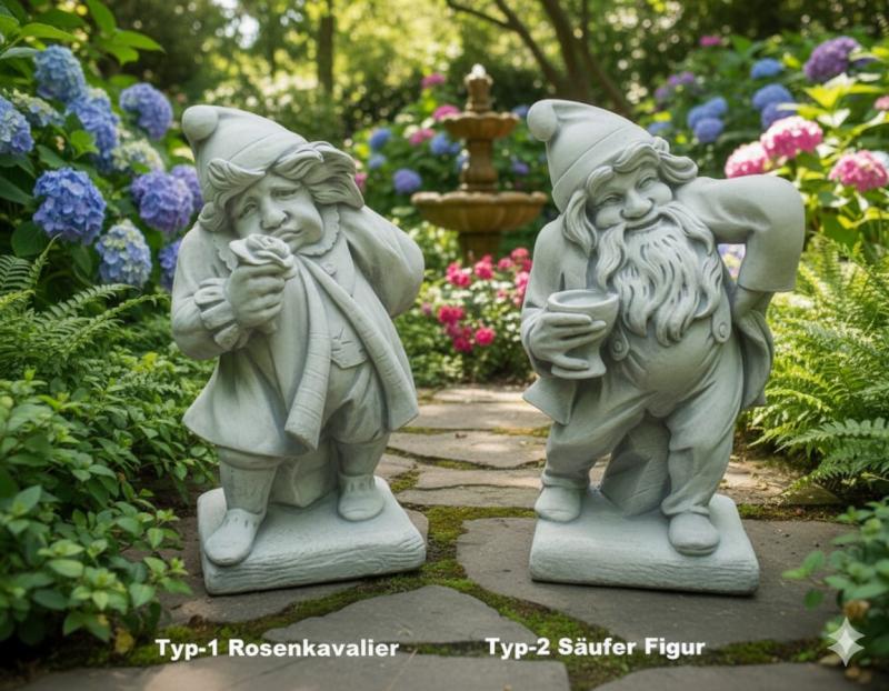 Steinfigur Gartenzwerg