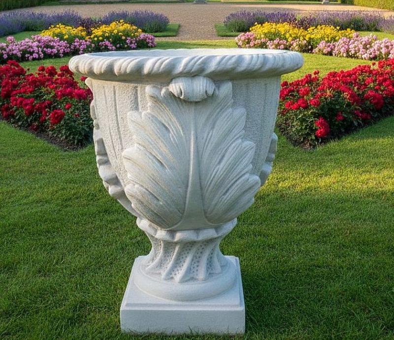 Pflanzgefäss mit Wasserablauf