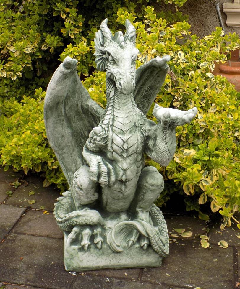 Gargoyle Drachen Steinfigur