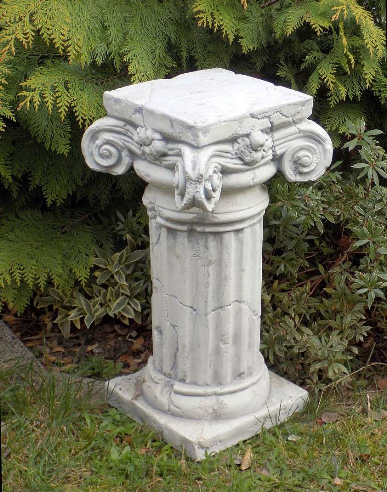 klassische Säule stilvoll der Betonsockel Frostfrei Gartenfiguren 
