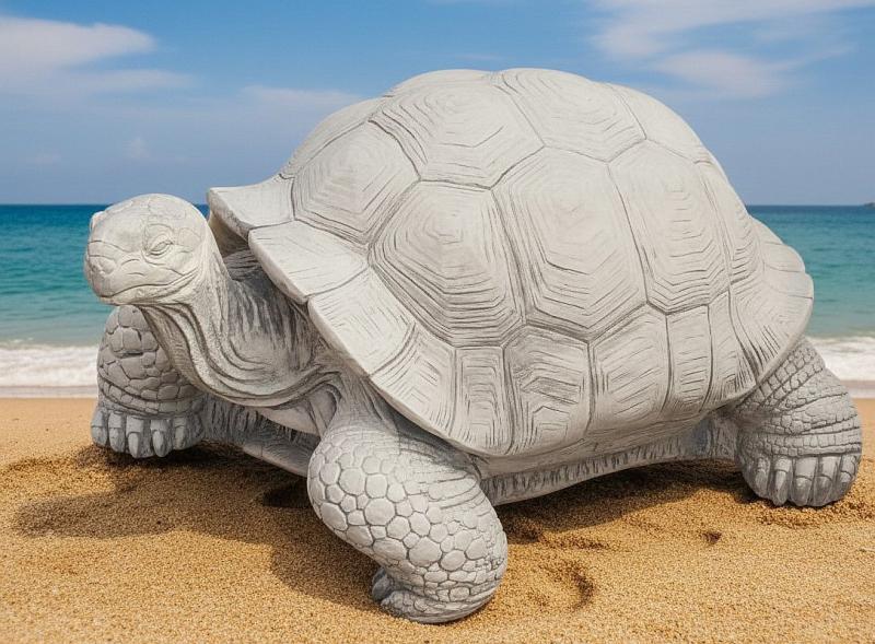 Schildkröte-Steinfigur-Gartendekoration