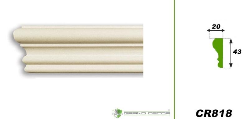 Deckenspiegel Flachleiste