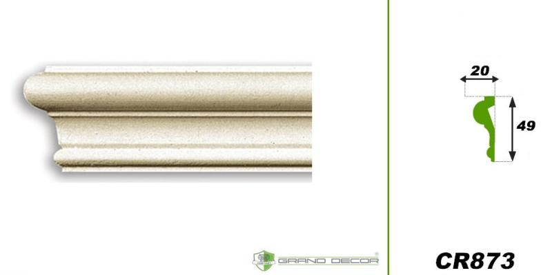 Deckenspiegel Flachleiste