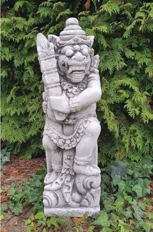 Maya Krieger als Maya Inka Azteken Torwächter Tempelwächter Steinfigur 62cm