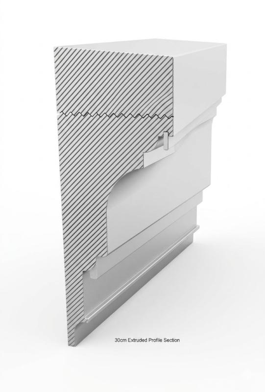 Fassaden Styropor Stuck Gesims Profil Leisten Zierprofile G20A